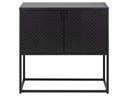 AC Design Kommode Newton 82 x 40 x 80 cm, Schwarz