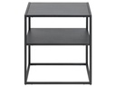 AC Design Nachttisch Newton 45 x 40 x 50,5 cm, Schwarz