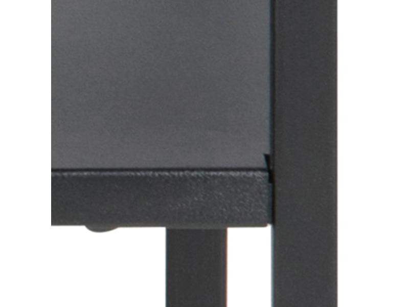 AC Design Nachttisch Newton 45 x 40 x 50,5 cm, Schwarz