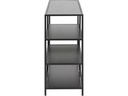 AC Design Regal Seaford 114 x 35 x 78 cm, Schwarz