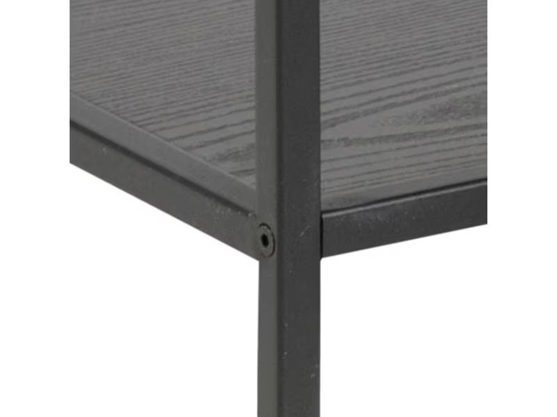 AC Design Regal Seaford 114 x 35 x 78 cm, Schwarz