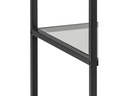 AC Design Regal Seaford 35 x 37 x 82.5 cm, Schwarz