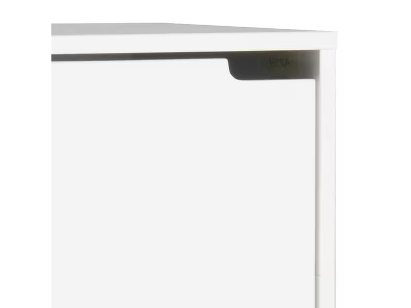 AC Design Schuhschrank  Mitra 47 x 30 x 133.5 cm, Nature/Weiss