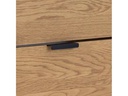 AC Design Schuhschrank  Seaford 56 x 30 x 129 cm, Nature/Schwarz