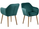AC Design Sessel Emilia Petrol