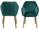 AC Design Sessel Emilia Petrol