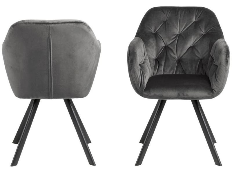 AC Design Sessel Lola Dunkelgrau