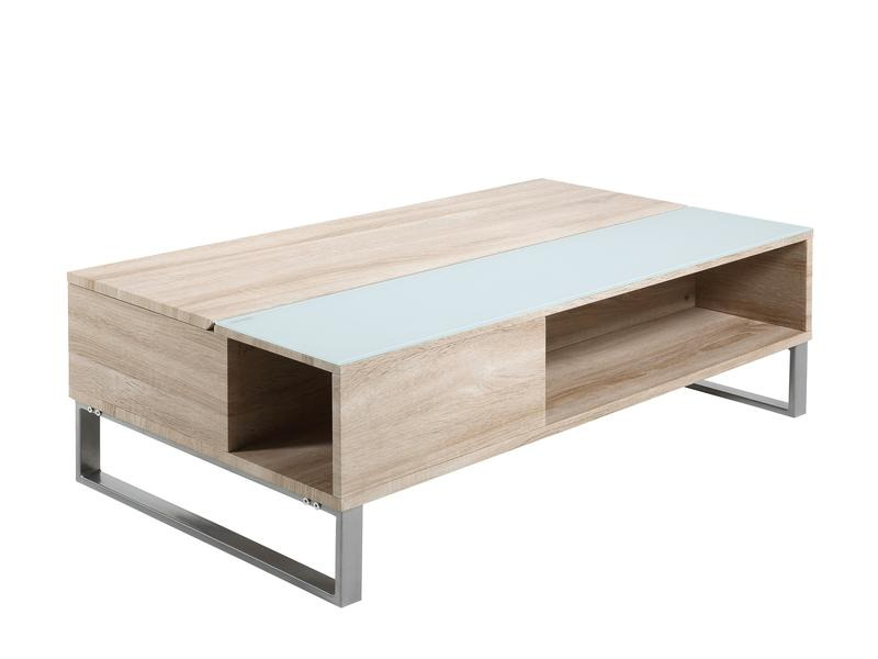 AC Design Tisch Azalea Grau/Nature