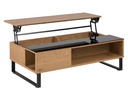 AC Design Tisch Azalea Nature/Schwarz