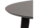 AC Design Tisch Roxby Ø 105 x 76 cm, Schwarz