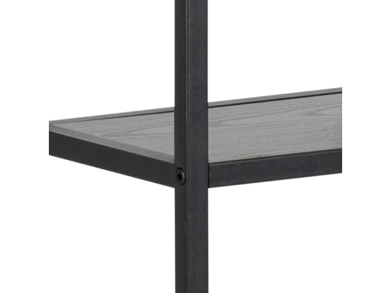 AC Design Wandregal Seaford 75 x 20 x 91 cm, Schwarz