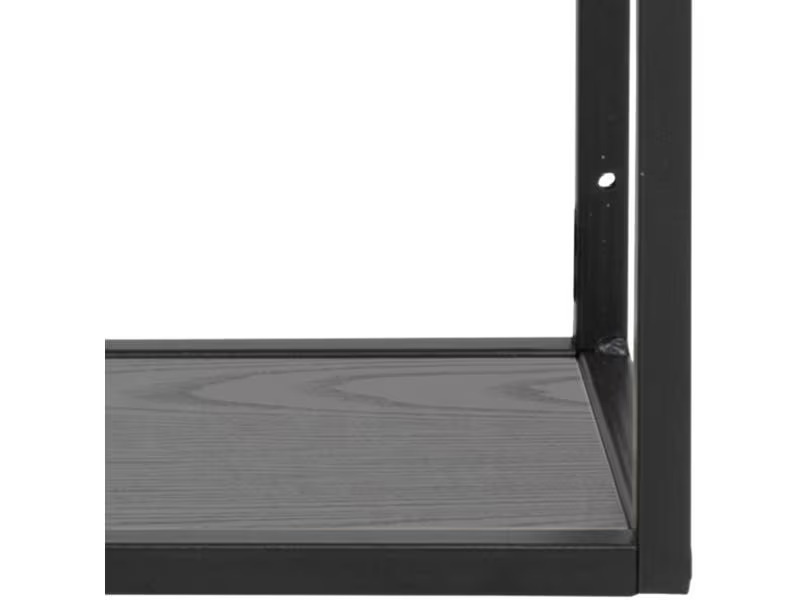 AC Design Wandregal Seaford 75 x 20 x 91 cm, Schwarz