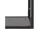 AC Design Wandregal Seaford 75 x 20 x 91 cm, Schwarz