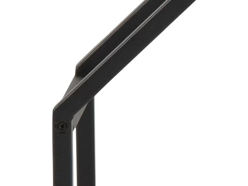 AC Design Wandregal Seaford 77 x 20 x 77 cm, Nature/Schwarz