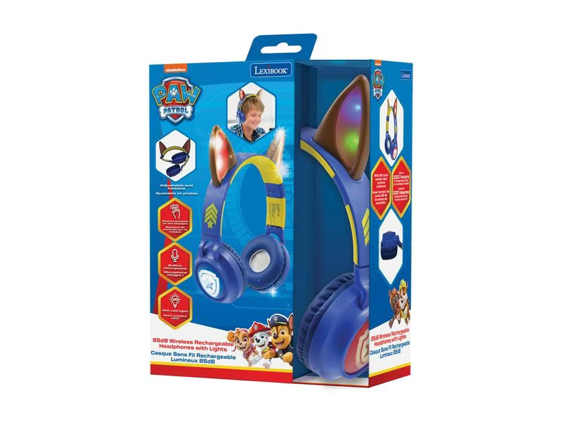 Lexibook Paw Patrol 3D 2-in-1 Bluetooth- und Kabelanschluss