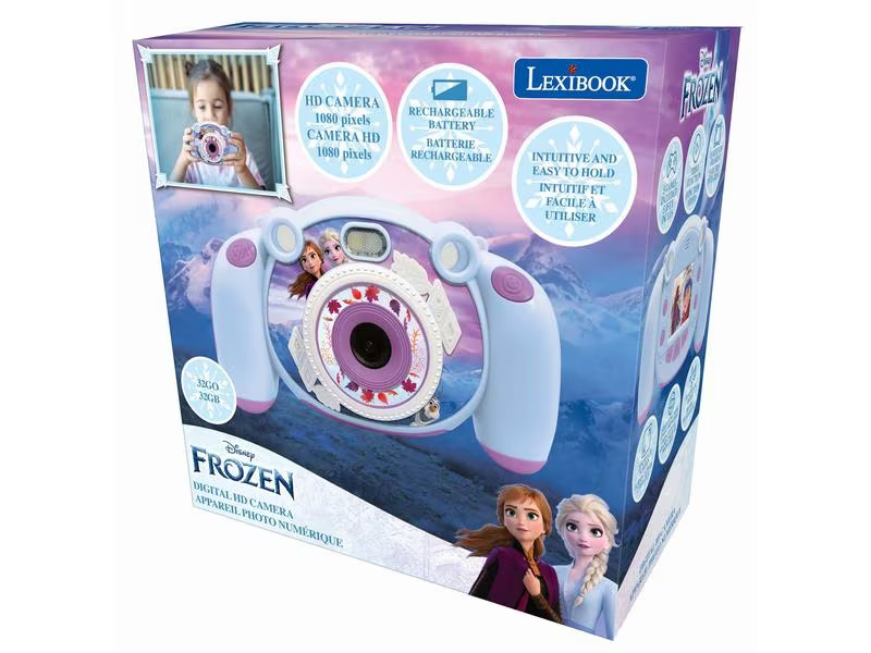 Lexibook Kinderkamera Disney Frozen Blau/Violett