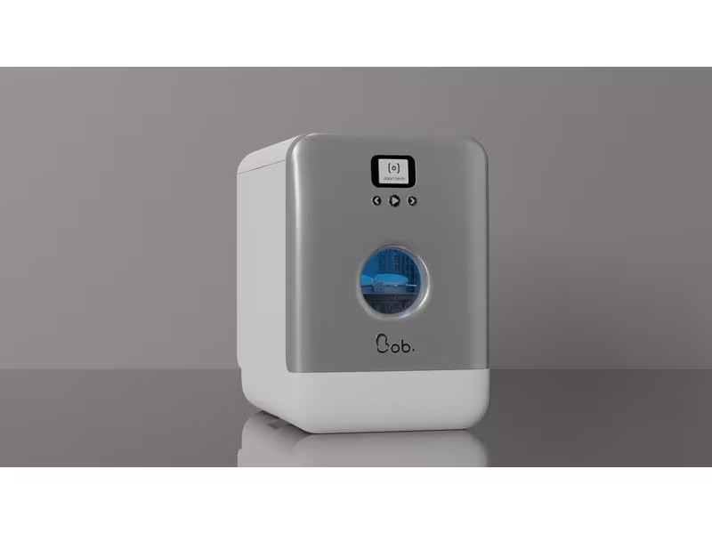 Daan Tech Tischgeschirrspüler Bob Weiss/Silber