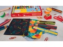 STABILO Wachsmalstifte Woody 3 in 1 duo Orange / Blau
