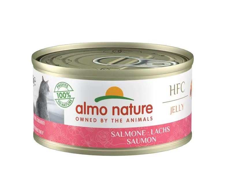 Almo Nature Nassfutter HFC Jelly Cat Lachs 70 g