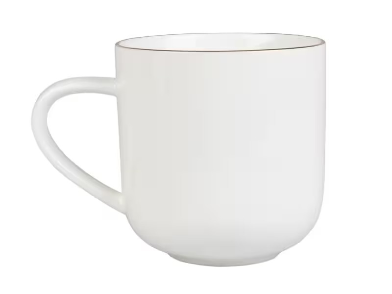 FURBER Speise-Service 20-teilig, Weiss/Gold