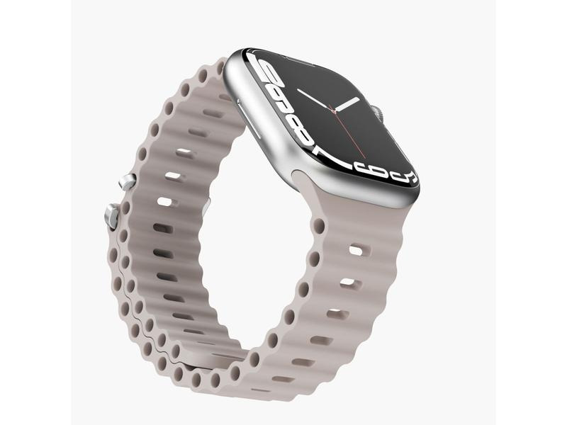 Vonmählen Wave Band Apple Watch 42/44/45/49 mm Cream