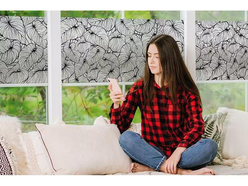 Hubatka Fensterfolie India 45.5 x 150 cm