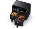 GOURMETmaxx Heissluft-Fritteuse 6 kg, Schwarz