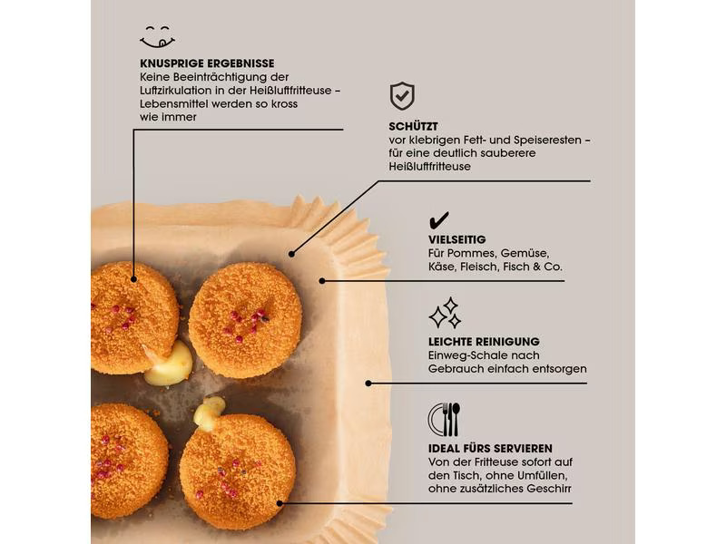 GOURMETmaxx Backpapier 100 Stück