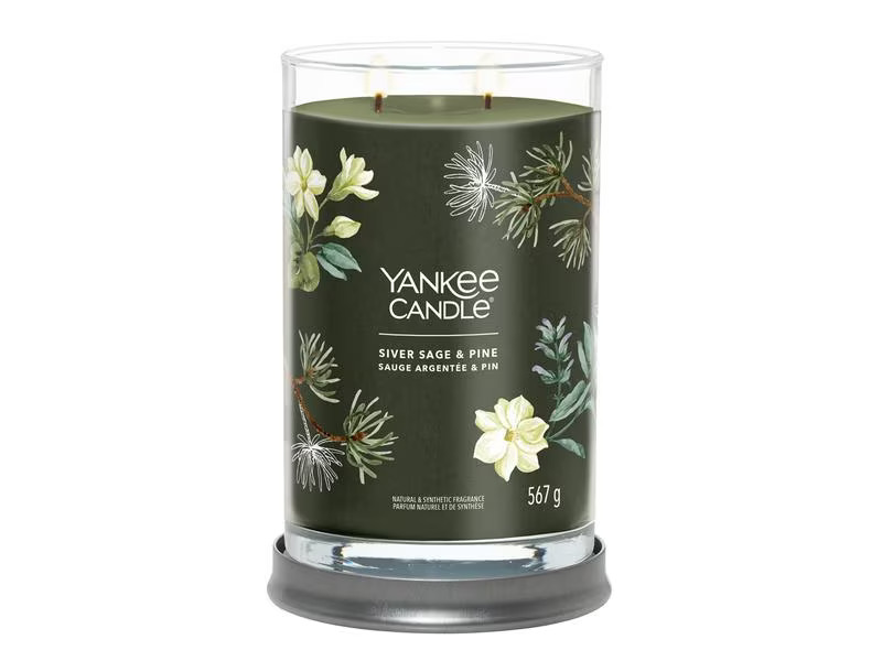 Yankee Candle Signature Duftkerze Silver Sage &amp; Pine Signature Large Tumbler