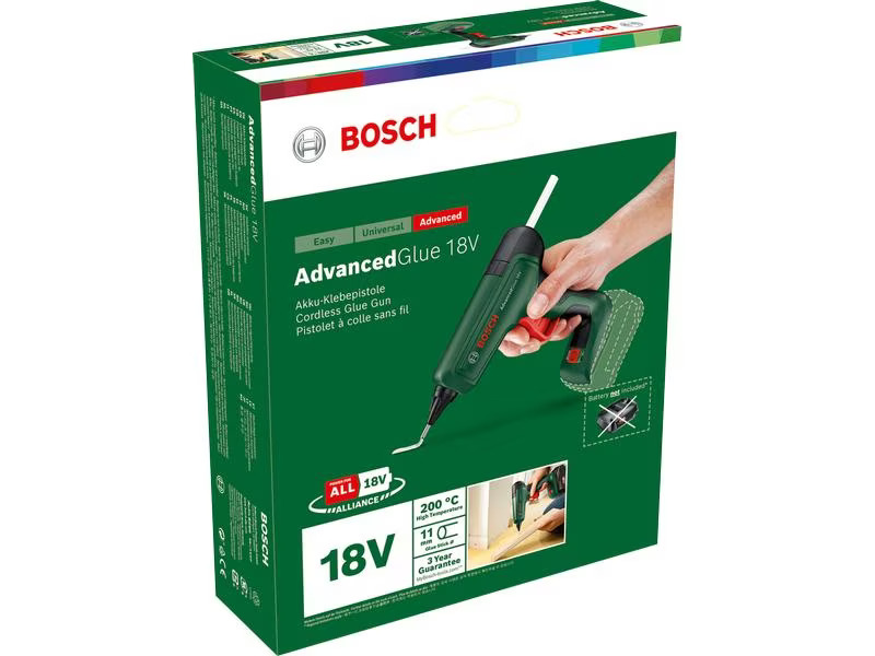 Bosch Akku-Heissklebepistole Advance Glue 18 V Solo