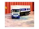 Turbo Racing Lastwagen C50 mit Anhänger Weiss, 1:76, RTR