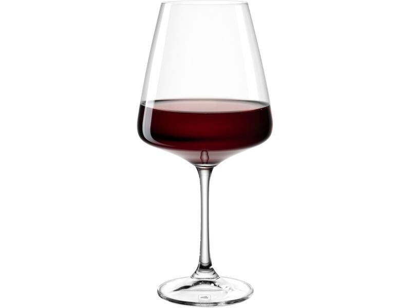 Leonardo Rotweinglas Paladino 660 ml, 6 Stück, Transparent