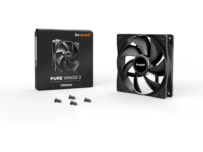 be quiet! PC-Lüfter Pure Wings 3 120 mm