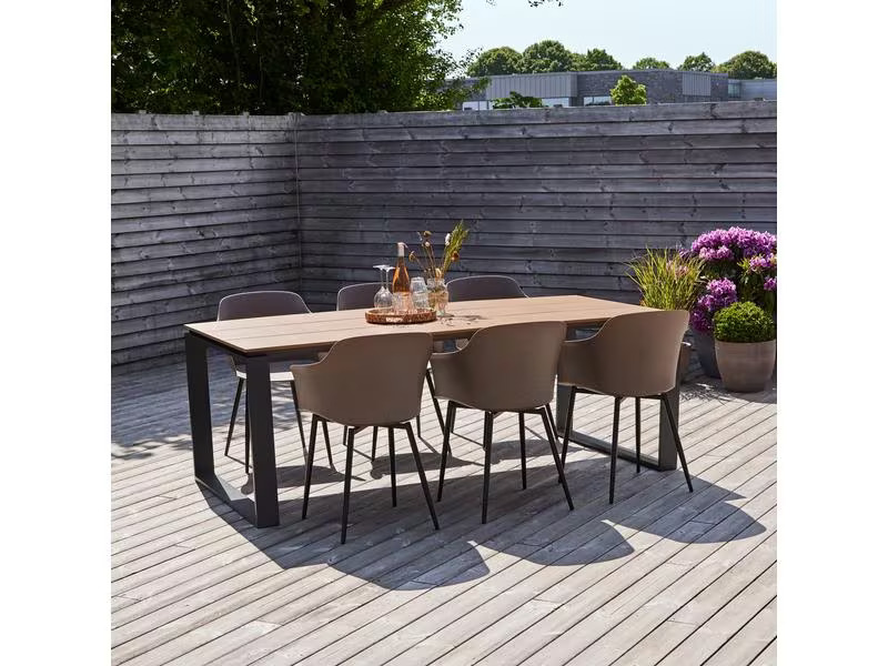 Schou Tisch Martinus, 210 x 100 cm, Teak