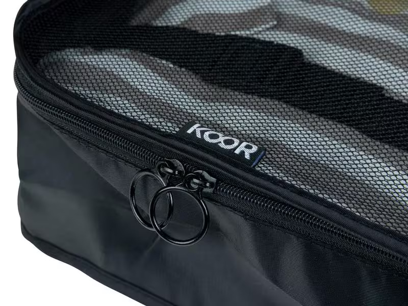 KOOR Kleiderbeutel Reesa, Grösse XL, 2er-Pack, Schwarz