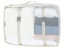 KOOR Kleiderbeutel Reesa, Grösse XL, 2er-Pack, Beige