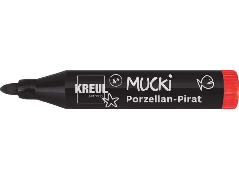Kreul Porzellanfarbe Kreul Mucki 5 Stück