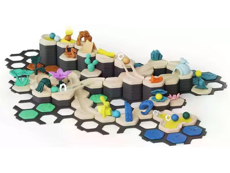 Ravensburger Kugelbahn GraviTrax Junior Starter-Set XXL Planet