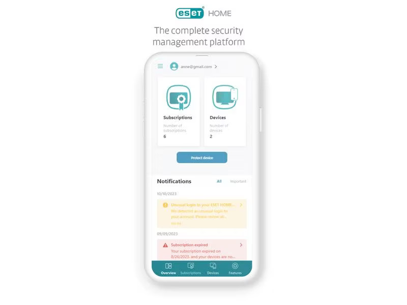 ESET HOME Security Premium Vollversion, 5 User, 2 Jahre