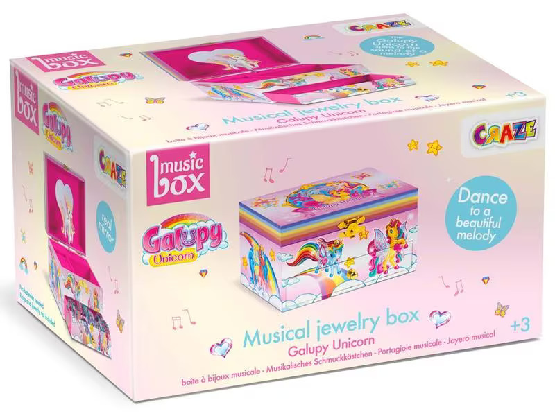 Craze Musikspieldose Galupy Unicorn
