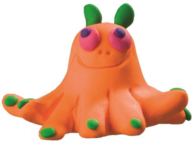 Glorex Modelliermasse 250g, Orange