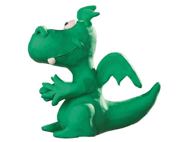 Glorex Modelliermasse 250g, Grün