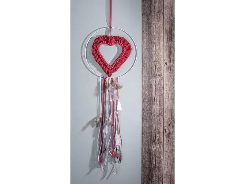 Glorex Wolle Makramee Rope gedreht 63 m x 3 mm, 250g, Bordeaux