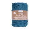 Glorex Wolle Makramee Cord gewebt 85 m x 5 mm, 500g, Türkis