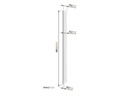 Vogel's Kabelkanal TVA 7000 1 m x 72 mm Weiss
