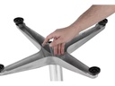 MAXXmee Bartisch klappbar, 115 x 60 cm, Silber