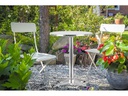 MAXXmee Bartisch klappbar, 115 x 60 cm, Silber