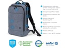 DICOTA Notebook-Rucksack Eco Slim MOTION 13 - 14.1 Grau