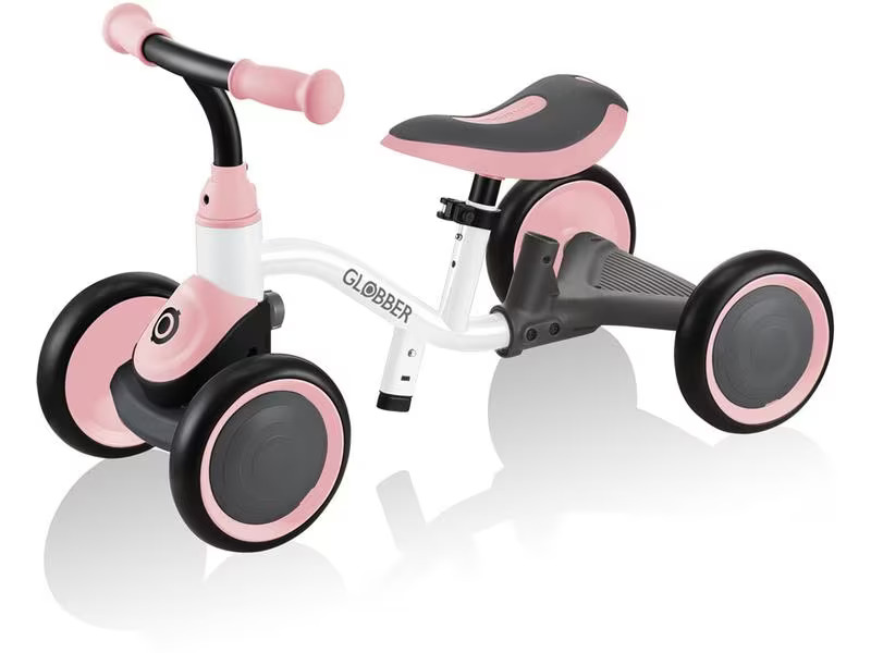GLOBBER Kinder-Laufrad Learning Bike 3in1 Pink / Weiss