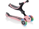 GLOBBER Scooter GO UP Foldable Plus Lights, Pastel Rosa